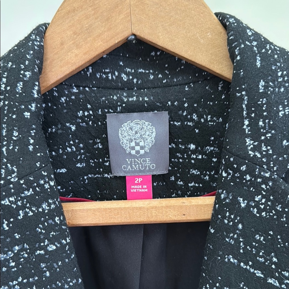 Vince Camuto Black and White Blazer - Picture 2 of 3